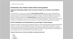 Desktop Screenshot of designer.online-druck.biz